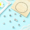12Pcs 6 Styles 304 Stainless Steel European Style Clasps STAS-CJ0002-77-6