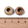 Natural Picture Jasper European Beads G-N359-17A-04-3