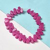 Natural White Jade Beads Strands G-B064-B56-2