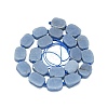 Natural Angelite Beads Strands G-F725-02-2