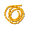 Faceted Glass Beads Strands EGLA-J042-35B-07-2