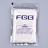 FGB 11/0 Grade A Baking Paint Glass Seed Beads SEED-S030-1142-5