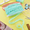 10M Double Layer Polyester Lace Ribbon OCOR-TA0004-14E-5
