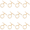 12Pcs Brass Toggle Clasps KK-BBC0025-29-7