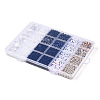 DIY 24 Style Acrylic & ABS Beads Jewelry Making Finding Kit DIY-NB0012-02B-2