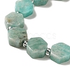 Natural Amazonite Beads Strands G-P534-A07-01-4