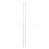Iron Big Eye Beading Needles TOOL-R095-02-1