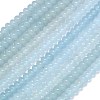 Natural Malaysia Jade Beads Strands X-G-B165-G01-5x8mm-07-2