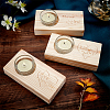 Natural Pine Wood Candle Holder AJEW-GA0002-71A-4
