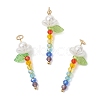 Glass Pendants PALLOY-JF04748-1