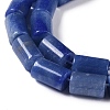 Dyed & Heated Natural Blue Aventurine Beads Strands G-Q159-A04-01-4