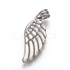 Tarnish Resistant 304 Stainless Steel Pendants STAS-E449-28P-1