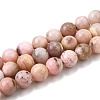 Natural Pink Opal Beads Strands G-L621-B13-10mm-2