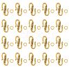 Tibetan Style Alloy S-Hook Clasps FIND-FS0005-25AG-1