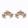Alloy Enamel Chandelier Component Links ENAM-S127-006-RS-1