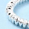 Electroplate Non-magnetic Synthetic Hematite Beads Strands G-L485-06C-S-3