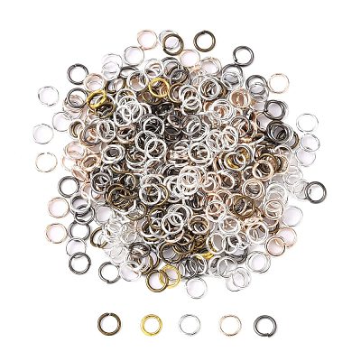 Iron Open Jump Rings JR6MM-M1-1