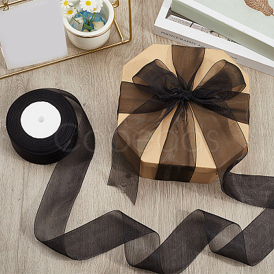 1 Rolls Sheer Organza Ribbon SRIB-CY0001-22C-09-1