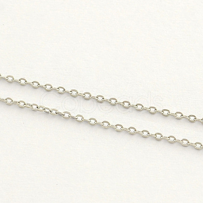 Tarnish Resistant 304 Stainless Steel Cable Chains CHS-Q001-10-1