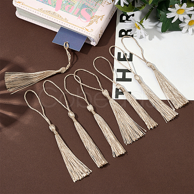 100Pcs Polyester Tassel Big Pendant Decorations FIND-SC0002-37-1