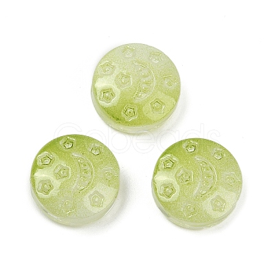 Transparent Glass Beads DGLA-E004-09L-1