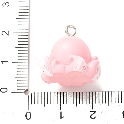 Opaque Resin Pendants RE-CBA18E8-02P-1