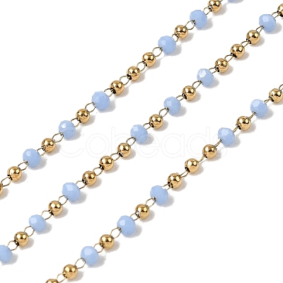 Handmade 304 Stainless Steel Link Chains CHS-A020-02G-04-1