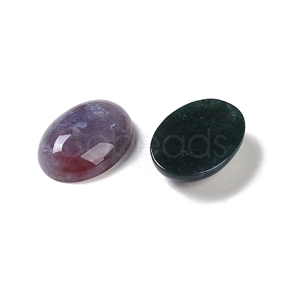 Natural Indian Agate Cabochons G-B080-01A-25-1