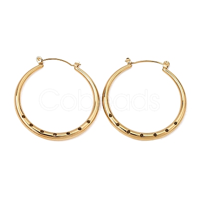 304 Stainless Steel Hoop Earrings for Women SA-CBA37BC-24G-1