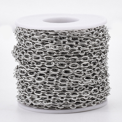 Tarnish Resistant 304 Stainless Steel Cable Chains STAS-R100-16-1
