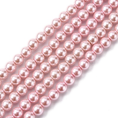 Grade A Glass Pearl Beads HY-J001-6mm-HX077-1