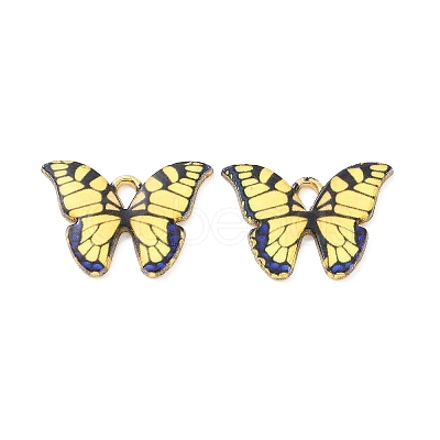 Alloy Enamel Pendants PALLOY-M200-01LG-D-1