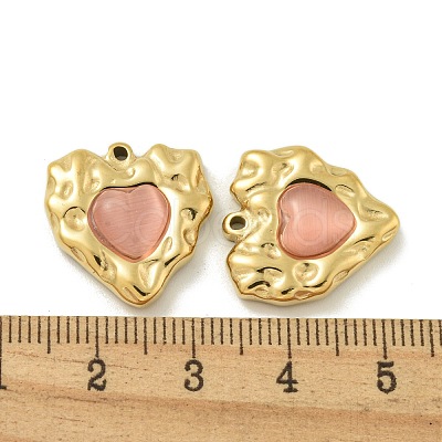 304 Stainless Steel Pendants STAS-L022-046G-02-1