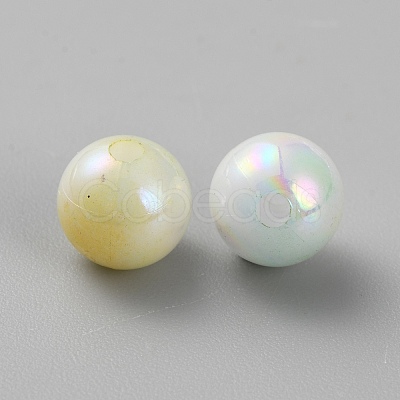Opaque Acrylic Beads SACR-CJC0008-02C-1