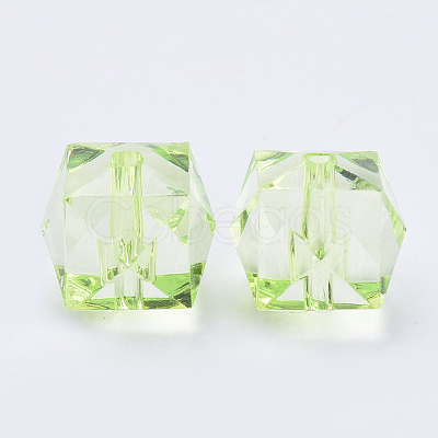 Transparent Acrylic Beads LS-TACR-Q259-8mm-V32-1