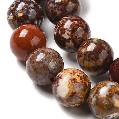 Natural Ocean Jasper Beads Strands G-H298-A13-03-1