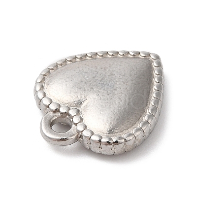 304 Stainless Steel Pendants STAS-D049-03F-1