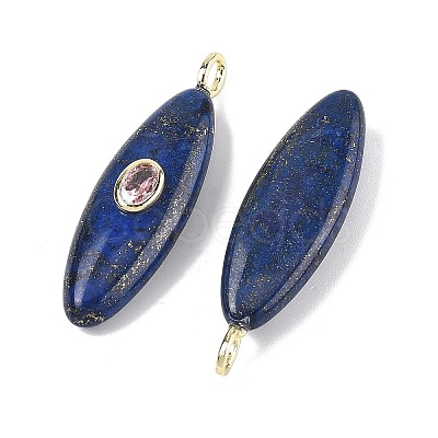 Dyed Natural Lapis Lazuli Pendants G-D357-01F-1