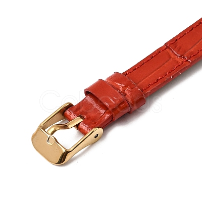 Imitation Leather String Bracelets with Stainless Steel Buckles AJEW-Z053-01A-1