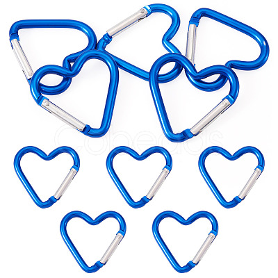 5Pcs Zinc Alloy Spring Gate Rings FIND-TA0009-73D-1