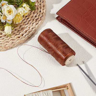 1 Roll Flat Waxed Cotton Cord OCOR-CL0001-13A-1