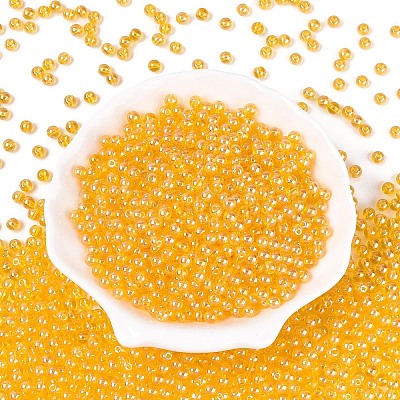 Transparent Glass Seed Beads SEED-N007-33A-03-1