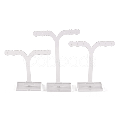 Acrylic Earring Display Tower Set EDIS-K004-01B-1