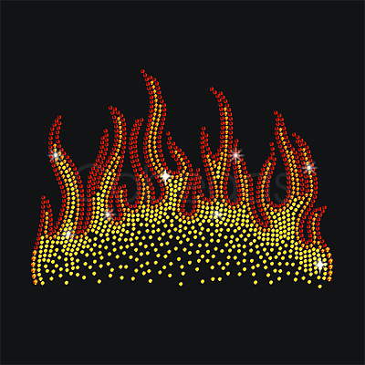 Glass Hotfix Rhinestone DIY-WH0303-531-1
