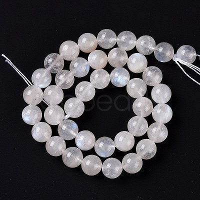 Natural Rainbow Moonstone Beads Strands G-I249-B04-06-1