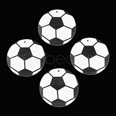 Printing Wood Pendants WOOD-N016-52E-1