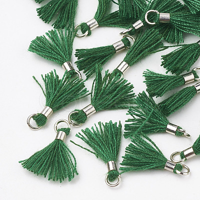 Polycotton(Polyester Cotton) Tassel Pendant Decorations FIND-S275-09P-1