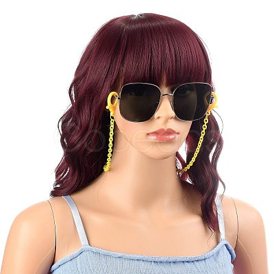 Personalized ABS Plastic Cable Chain Necklaces NJEW-JN02996-01-1