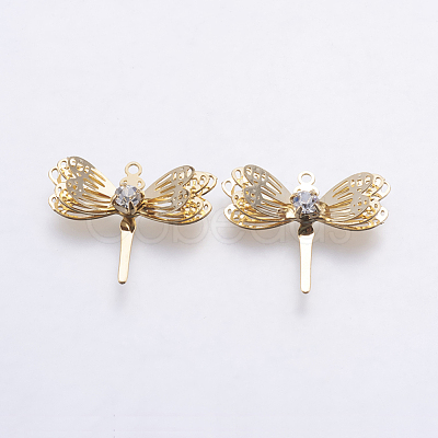 Brass Pendants KK-G333-04G-NF-1
