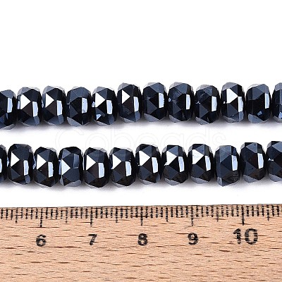 Electroplate Glass Beads Strands EGLA-N022-04A-A02-1
